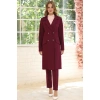 Zarif Ceket Pantolon Takım Bordo