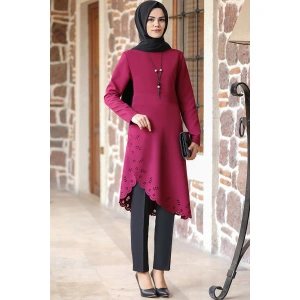 Lazer Tunik Mürdüm