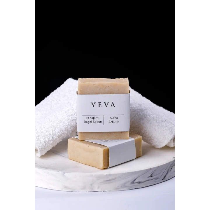 Arbutin El Yapımı Doğal Aydınlatıcı Leke Giderici Cilt Ton Açıcı Sabun