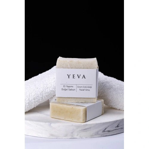 Üzüm Çekirdeği Yulaf Unu Peeling Ve Ölü Deri Giderici Akne Karşıtı Doğal Sabun