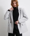 Klasik Poliviskon Ceket Gri