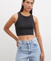 Basic Crop Top Siyah