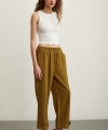Lastikli Salaş Pantolon Haki