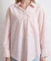 Helen Poplin Gömlek Pembe