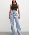 Basic Crop Top Siyah