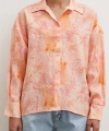 Damla Desenli Gömlek Pembe