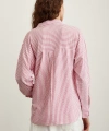 Çizgili Gömlek Pembe