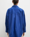 Poplin Gömlek Lacivert