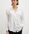 Puantiyeli Gömlek Beyaz