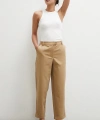 Duble Paçalı Pantolon Bej