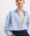 Klasik Gömlek Buz Mavisi