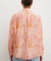 Damla Desenli Gömlek Pembe