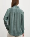 V Yaka Gömlek Yeşil