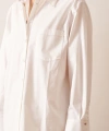 Pamuklu Klasik Gömlek Ekru