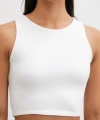 Basic Crop Top Beyaz