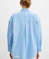 Regular Fit Poplin Gömlek Açık Mavi