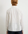 Fisto İşlemeli Gömlek Beyaz