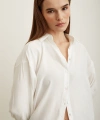 Basic Modal Gömlek Ekru