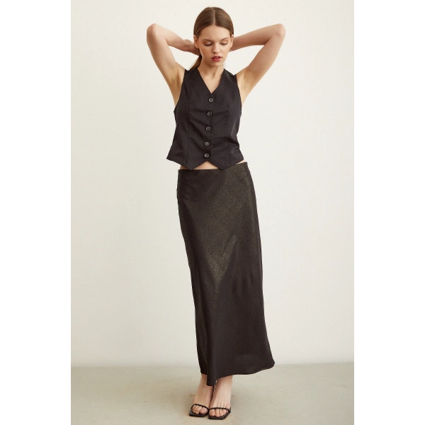 Varaklı Verev Etek Varak