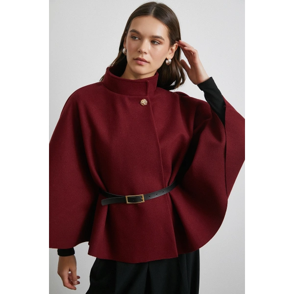 Kemer Kaşe Panço Bordo