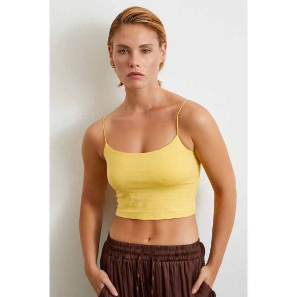 Lastik Askılı Top Sarı