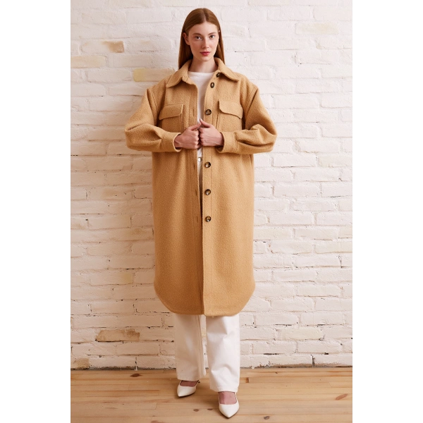 Uzun Bürümcük Kaban Bej