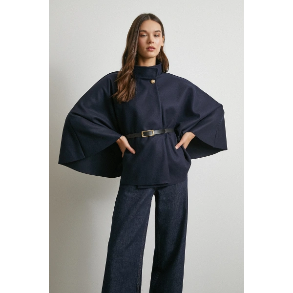 Kemer Kaşe Panço Lacivert