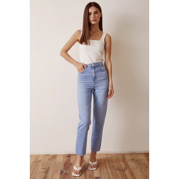 Dar Paça Denim Jean Mavi