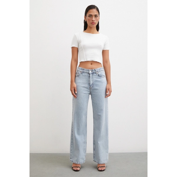 Kısa Kol T-shirt Beyaz