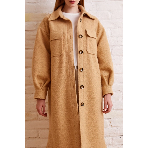 Uzun Bürümcük Kaban Bej