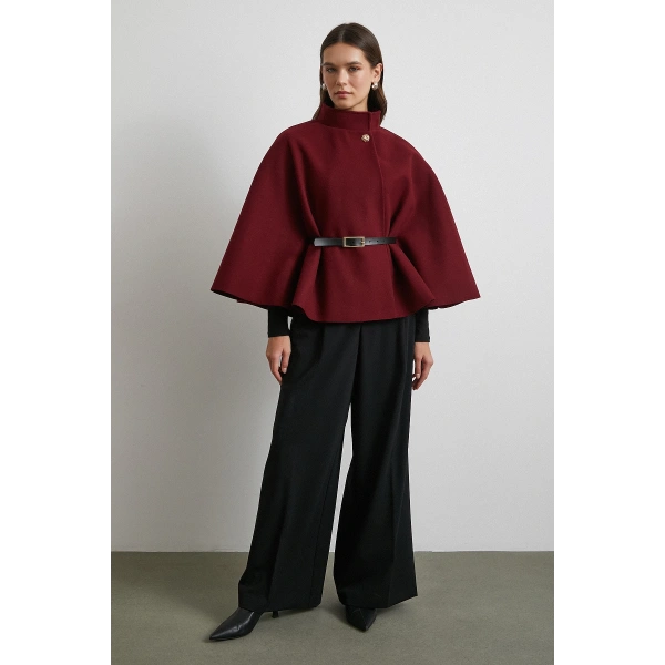 Kemer Kaşe Panço Bordo