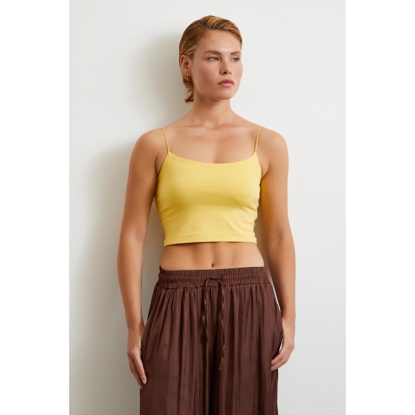 Lastik Askılı Top Sarı