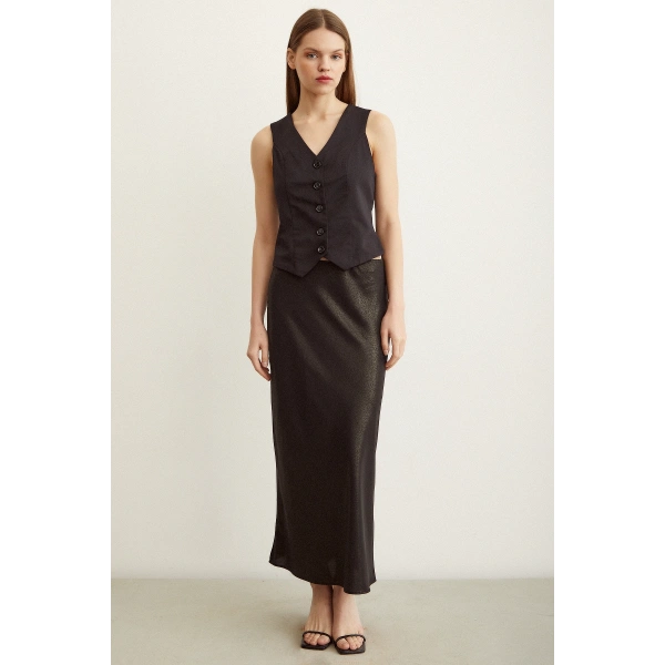 Varaklı Verev Etek Varak