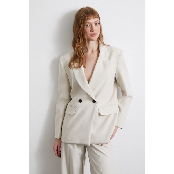 Klasik Poliviskon Ceket Kemik