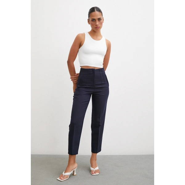 Skinny Kumaş Pantolon Lacivert