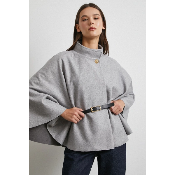 Kemer Kaşe Panço Gri