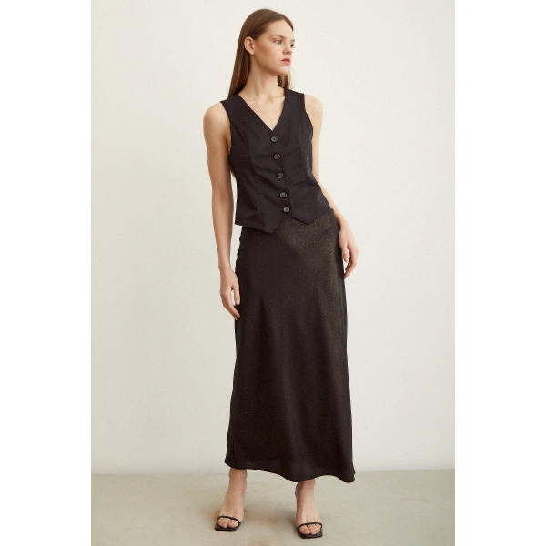 Varaklı Verev Etek Varak