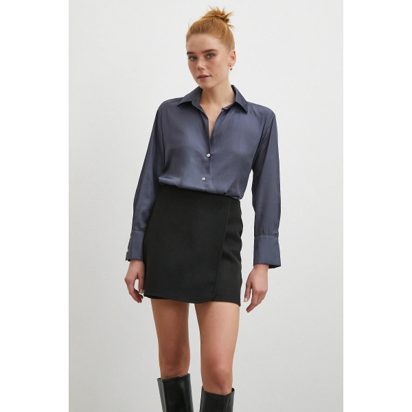 Diagonal Desen Gömlek Antirasit