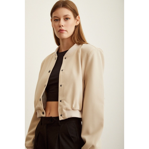 Astarlı Çıt Çıtlı Mont Bej