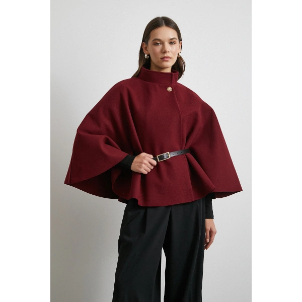 Kemer Kaşe Panço Bordo