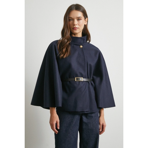 Kemer Kaşe Panço Lacivert