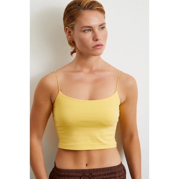 Lastik Askılı Top Sarı