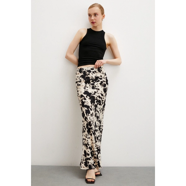 Maxi Boy Verev Etek Bej