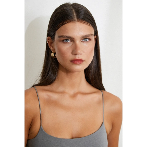 Lastik Askılı Top Gri