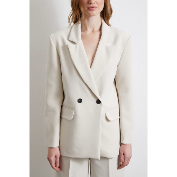 Klasik Poliviskon Ceket Kemik