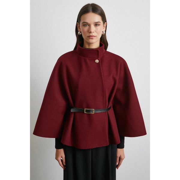 Kemer Kaşe Panço Bordo