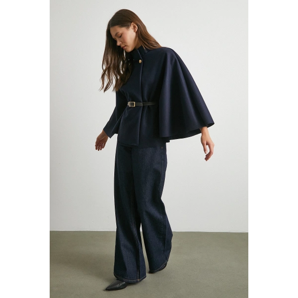 Kemer Kaşe Panço Lacivert