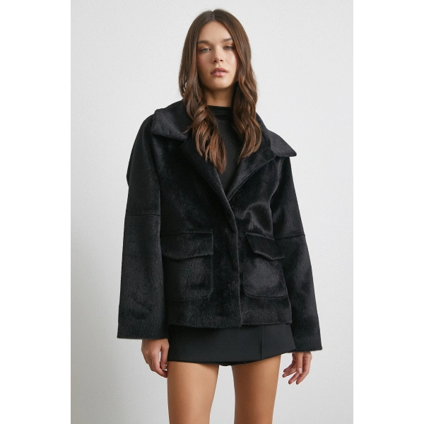 Reglan Tay Flok Mont Siyah