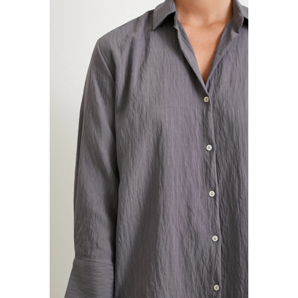 Paralel Çizgili Gömlek Antirasit