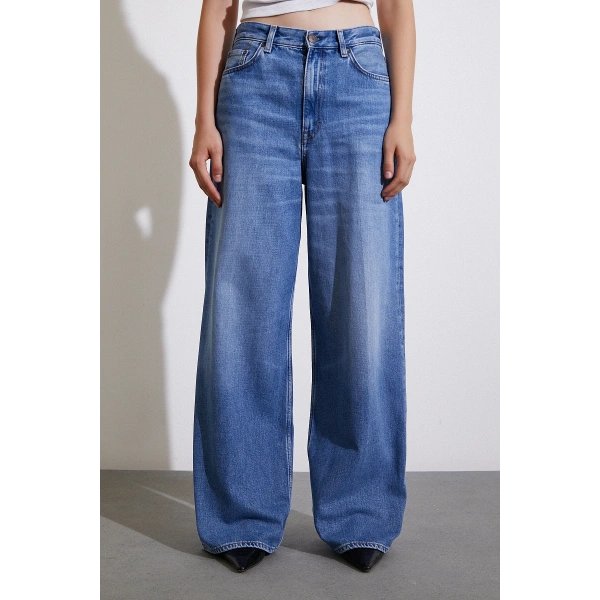 Yüksel Bel Baggay Jean Mavi